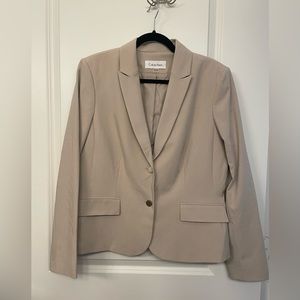 Calvin Klein Beige Blazer